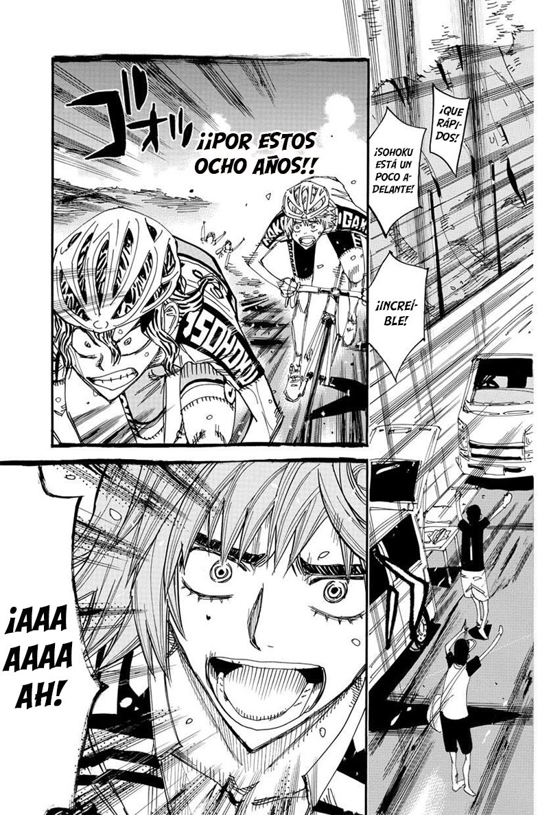 Yowamushi Pedal Capitulo 474: Vibraciones resonantes página 4