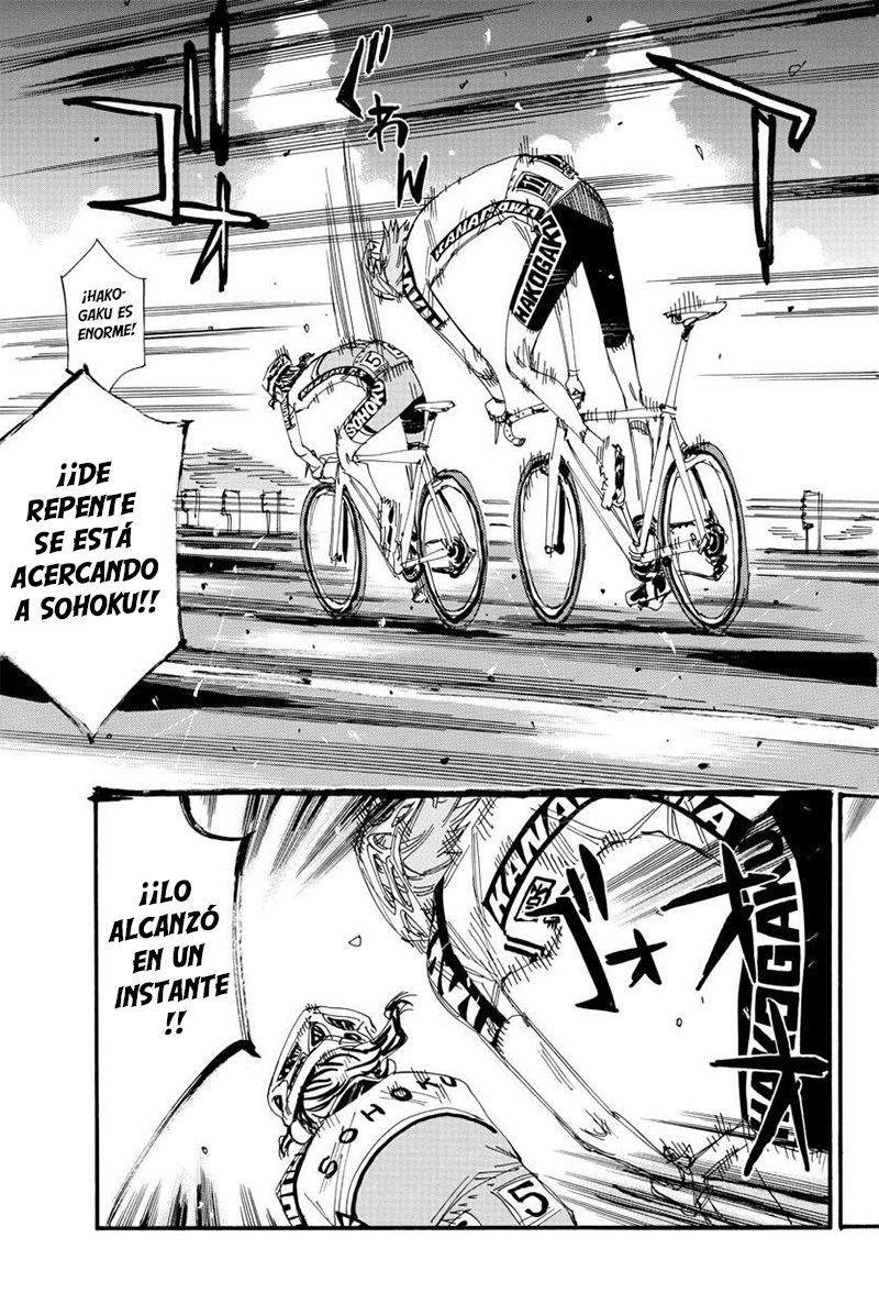 Yowamushi Pedal Capitulo 474: Vibraciones resonantes página 8