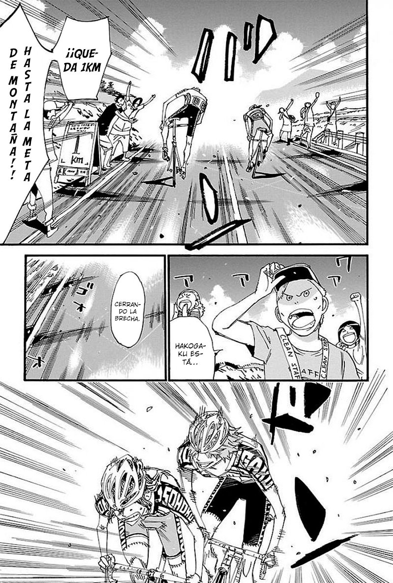 Yowamushi Pedal Capitulo 475: La batalla de los últimos 1.5Km. página 11