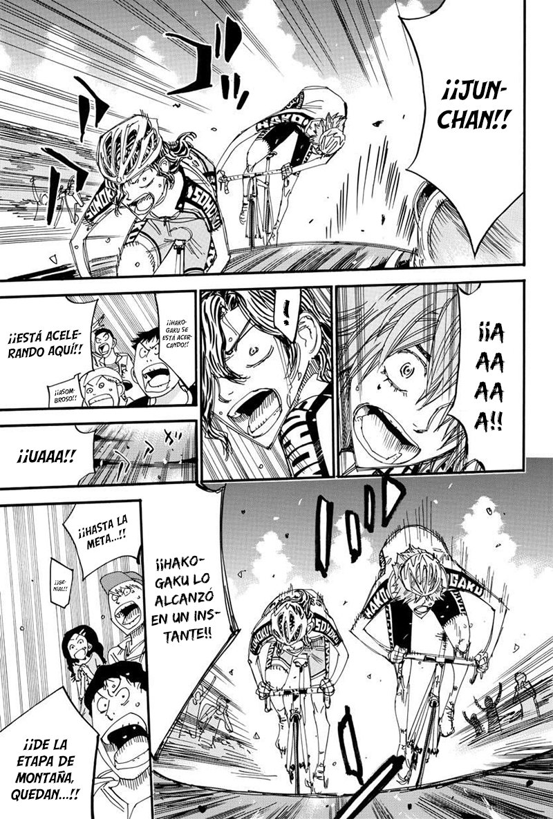 Yowamushi Pedal Capitulo 476: Gran aclamación página 14