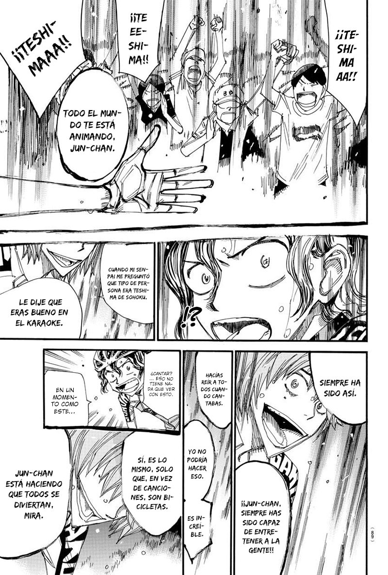 Yowamushi Pedal Capitulo 476: Gran aclamación página 16