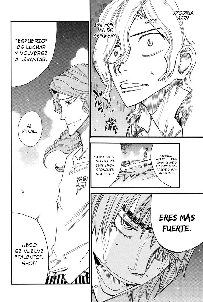 Yowamushi Pedal Capitulo 476: Gran aclamación página 18