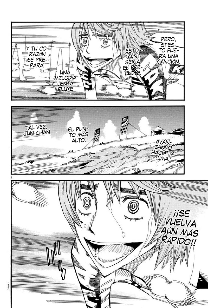 Yowamushi Pedal Capitulo 476: Gran aclamación página 5