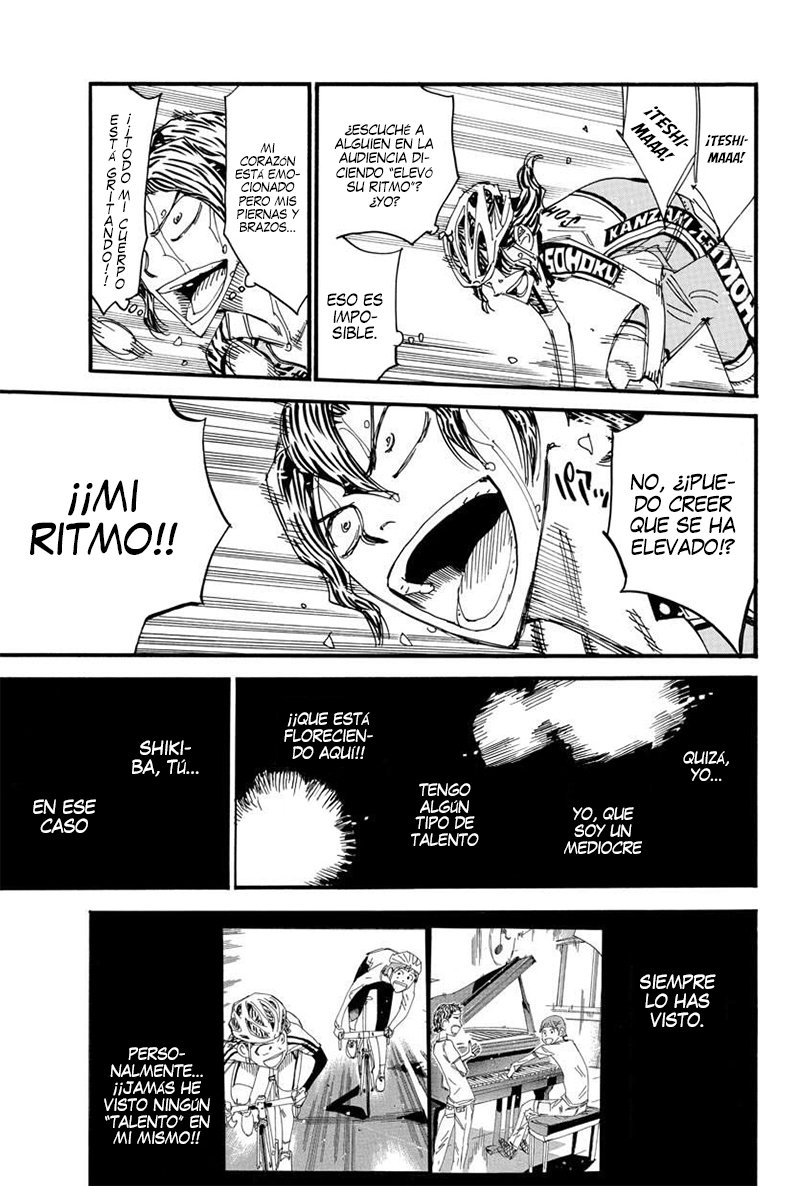 Yowamushi Pedal Capitulo 476: Gran aclamación página 8