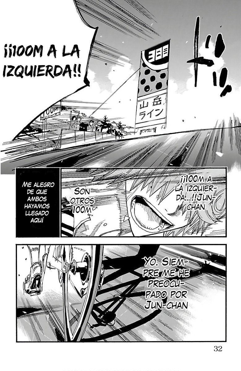 Yowamushi Pedal Capitulo 477: ¡¡Cree en ti mismo!! página 30