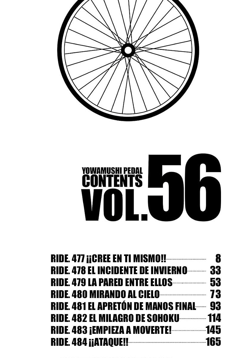 Yowamushi Pedal Capitulo 477: ¡¡Cree en ti mismo!! página 7