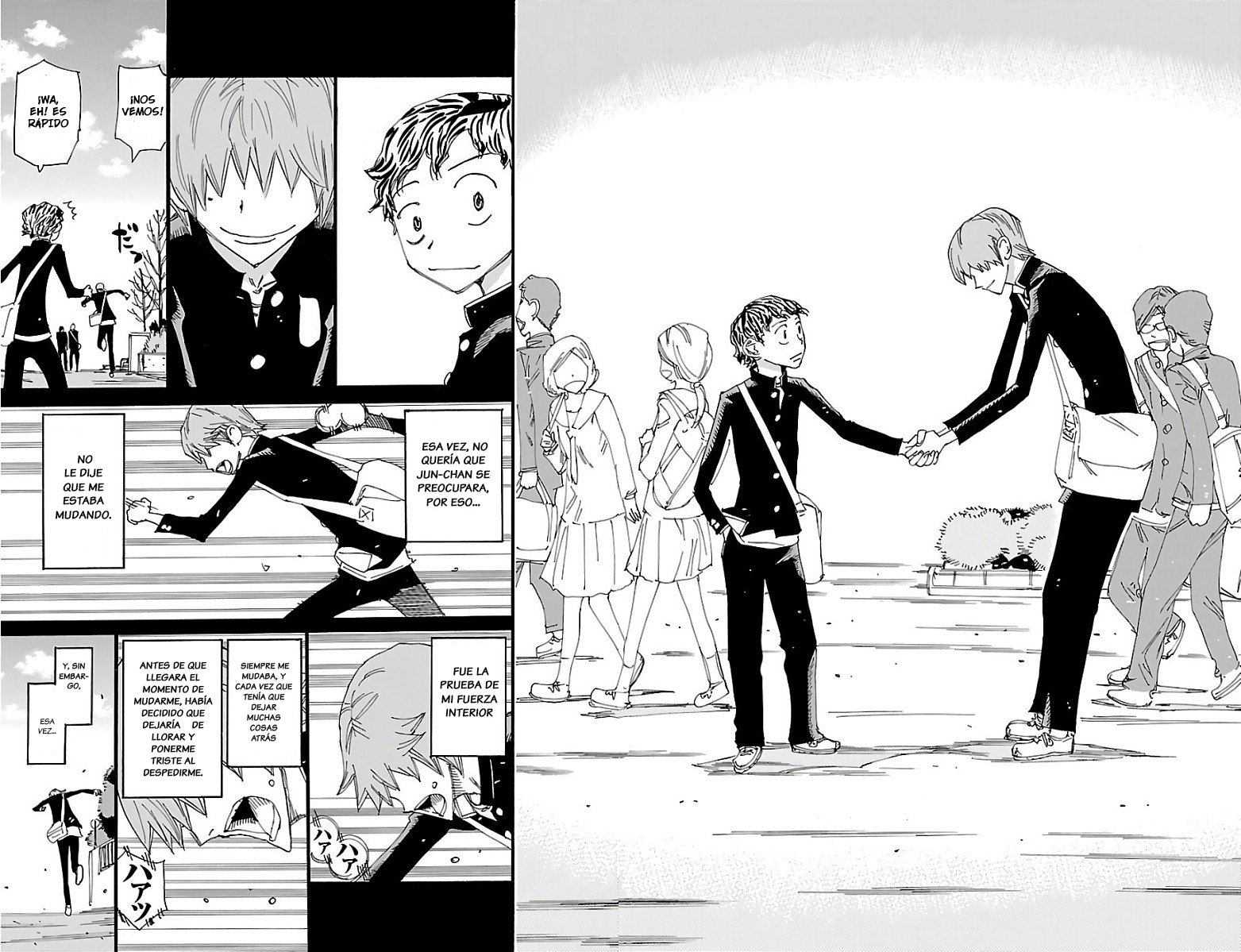 Yowamushi Pedal Capitulo 478: El incidente de invierno. página 16