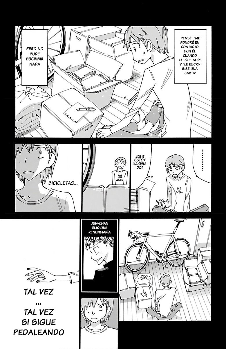 Yowamushi Pedal Capitulo 478: El incidente de invierno. página 18