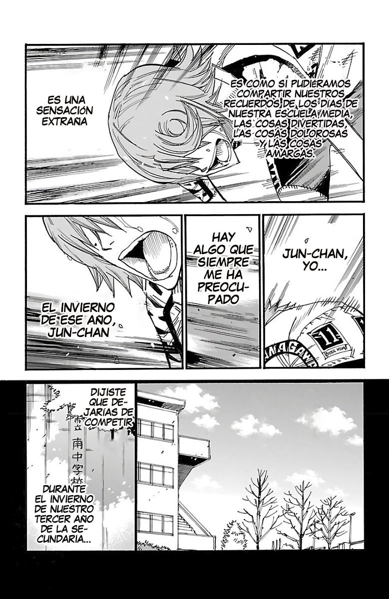 Yowamushi Pedal Capitulo 478: El incidente de invierno. página 4