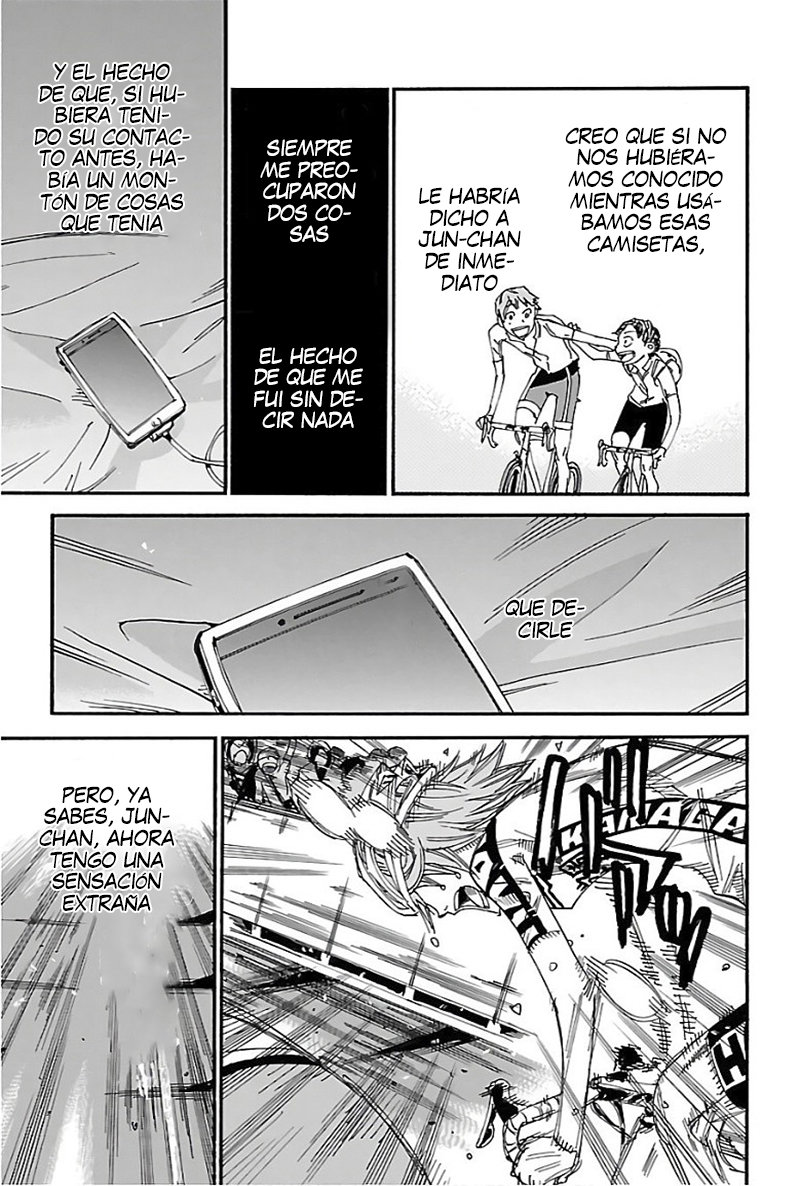 Yowamushi Pedal Capitulo 479: La pared entre ellos. página 14