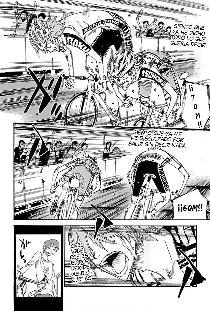 Yowamushi Pedal Capitulo 479: La pared entre ellos. página 15