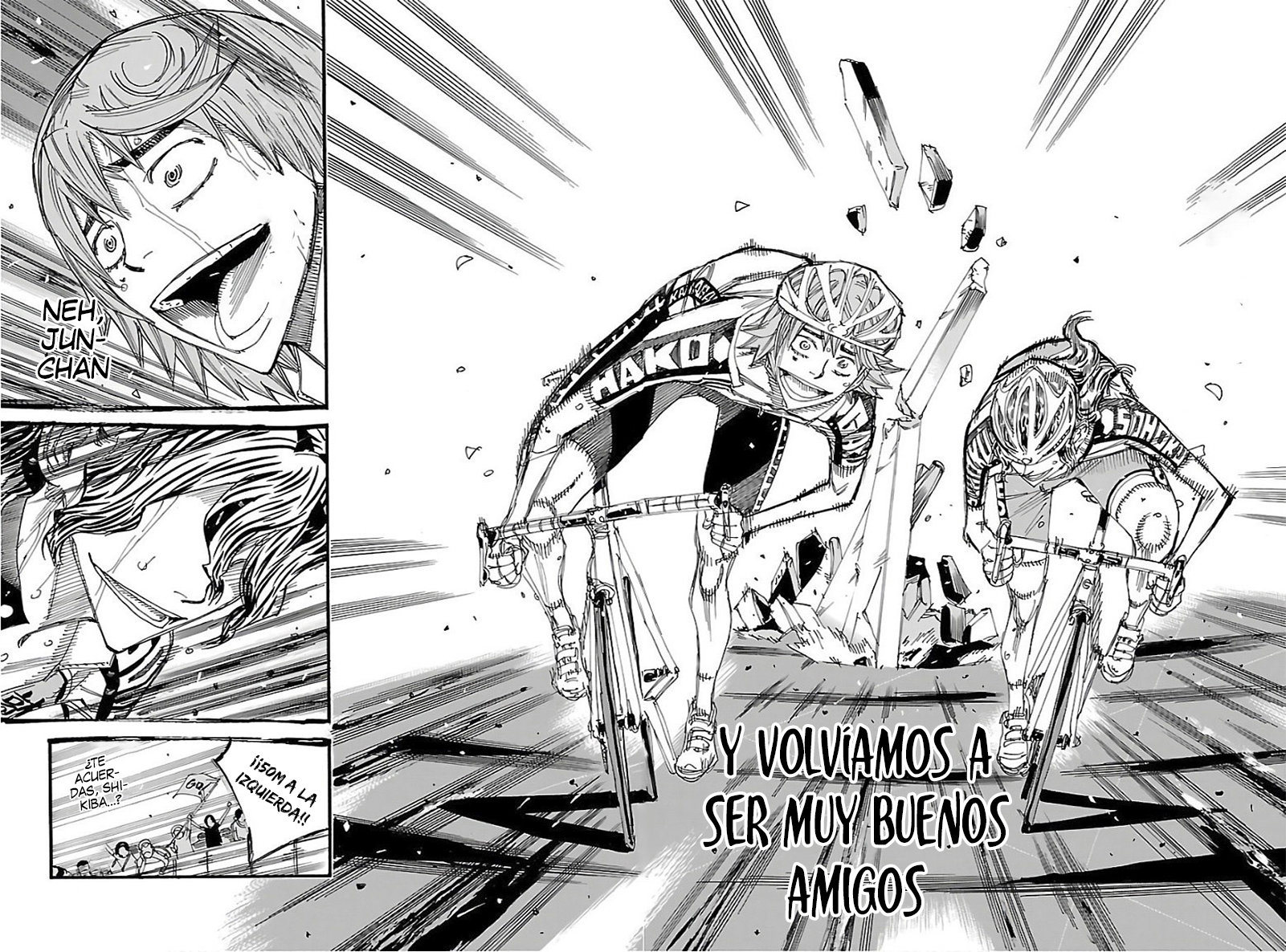 Yowamushi Pedal Capitulo 479: La pared entre ellos. página 17