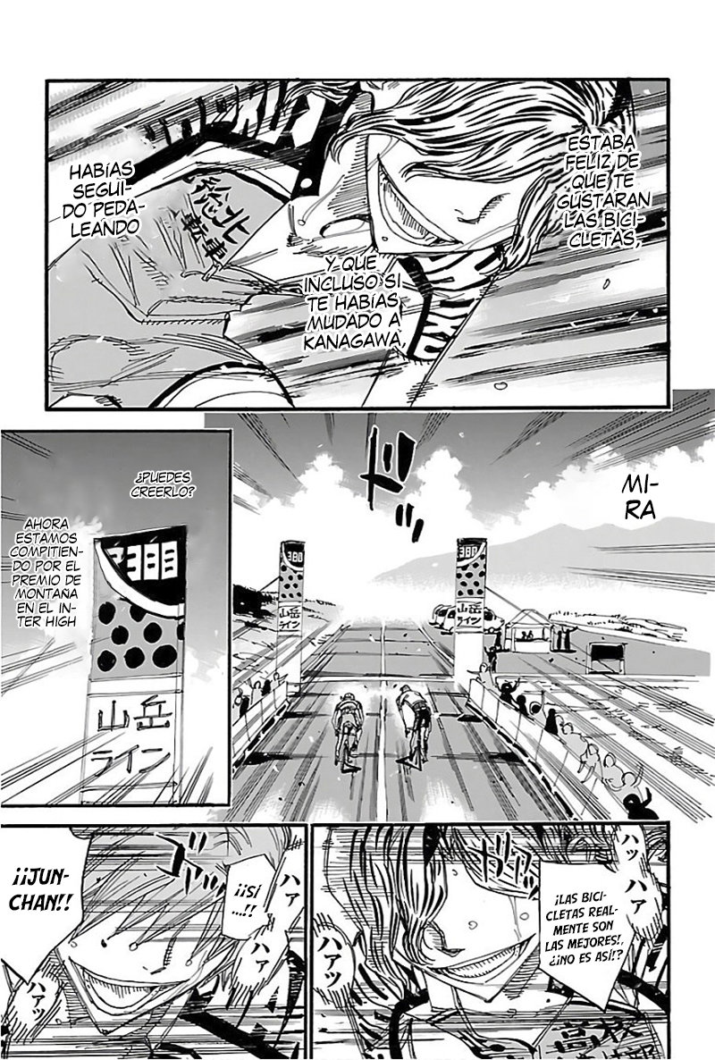 Yowamushi Pedal Capitulo 479: La pared entre ellos. página 19