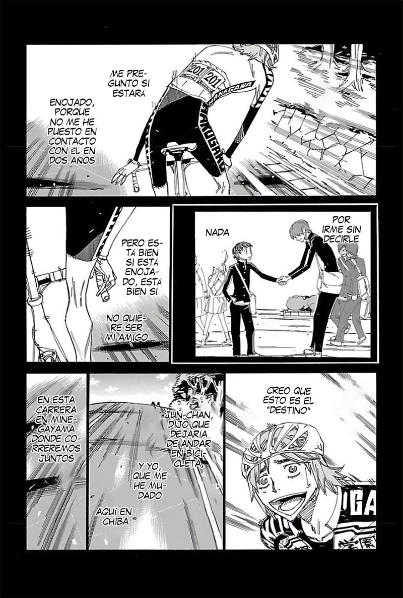 Yowamushi Pedal Capitulo 479: La pared entre ellos. página 6
