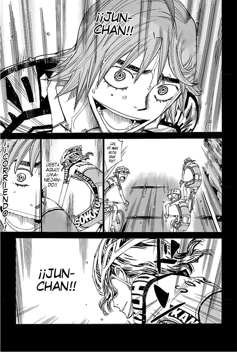 Yowamushi Pedal Capitulo 479: La pared entre ellos. página 8