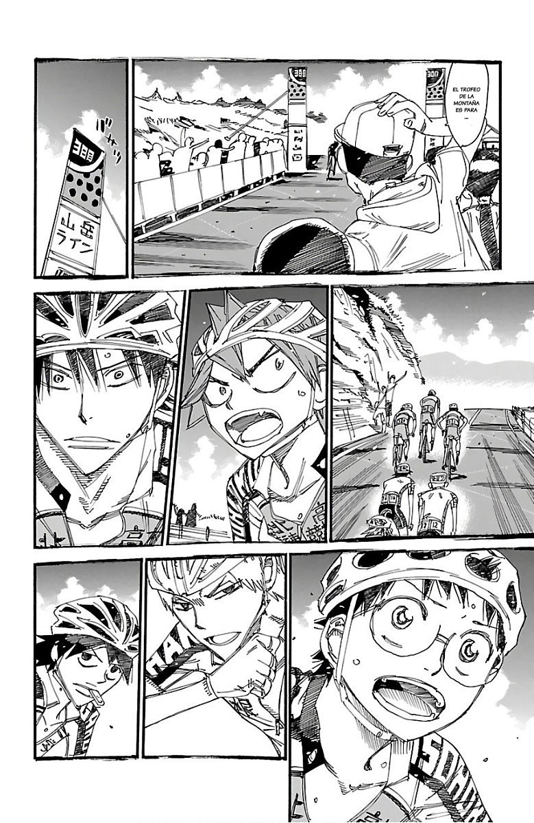 Yowamushi Pedal Capitulo 480: Mirando al cielo. página 14