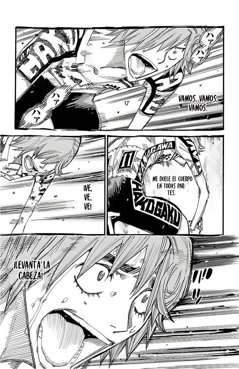 Yowamushi Pedal Capitulo 480: Mirando al cielo. página 4