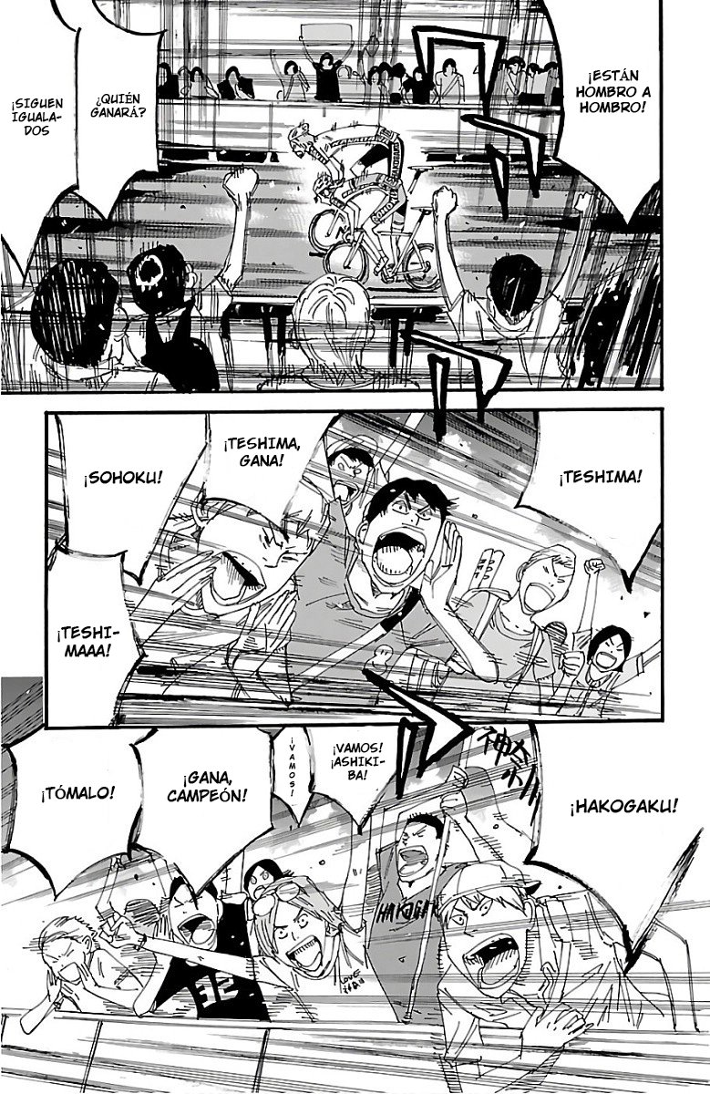 Yowamushi Pedal Capitulo 480: Mirando al cielo. página 7