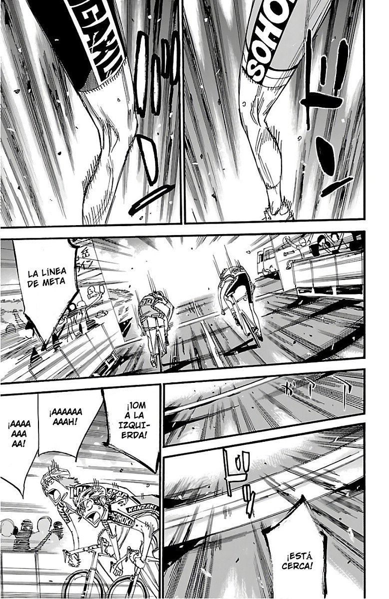 Yowamushi Pedal Capitulo 480: Mirando al cielo. página 9