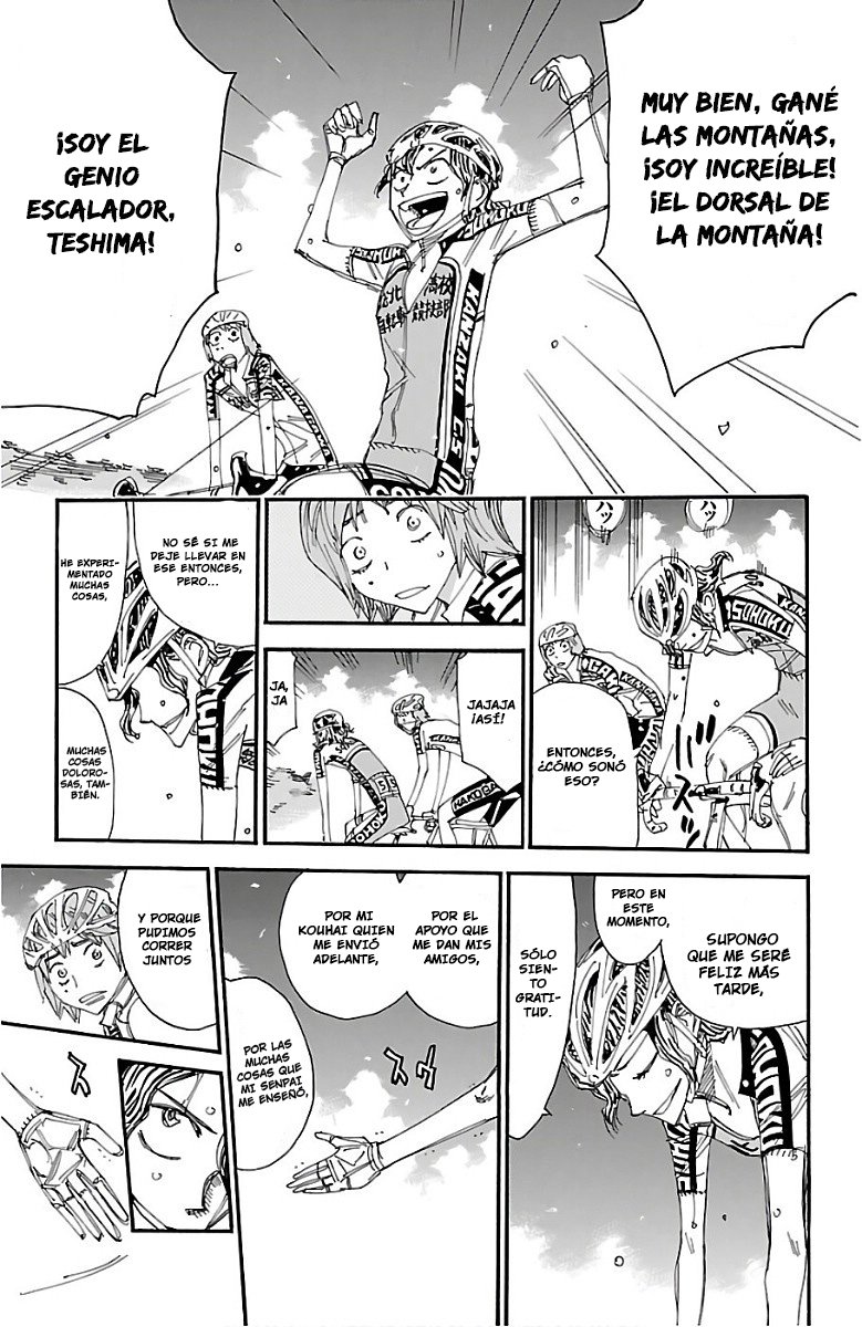 Yowamushi Pedal Capitulo 481: El apretón de manos final. página 10