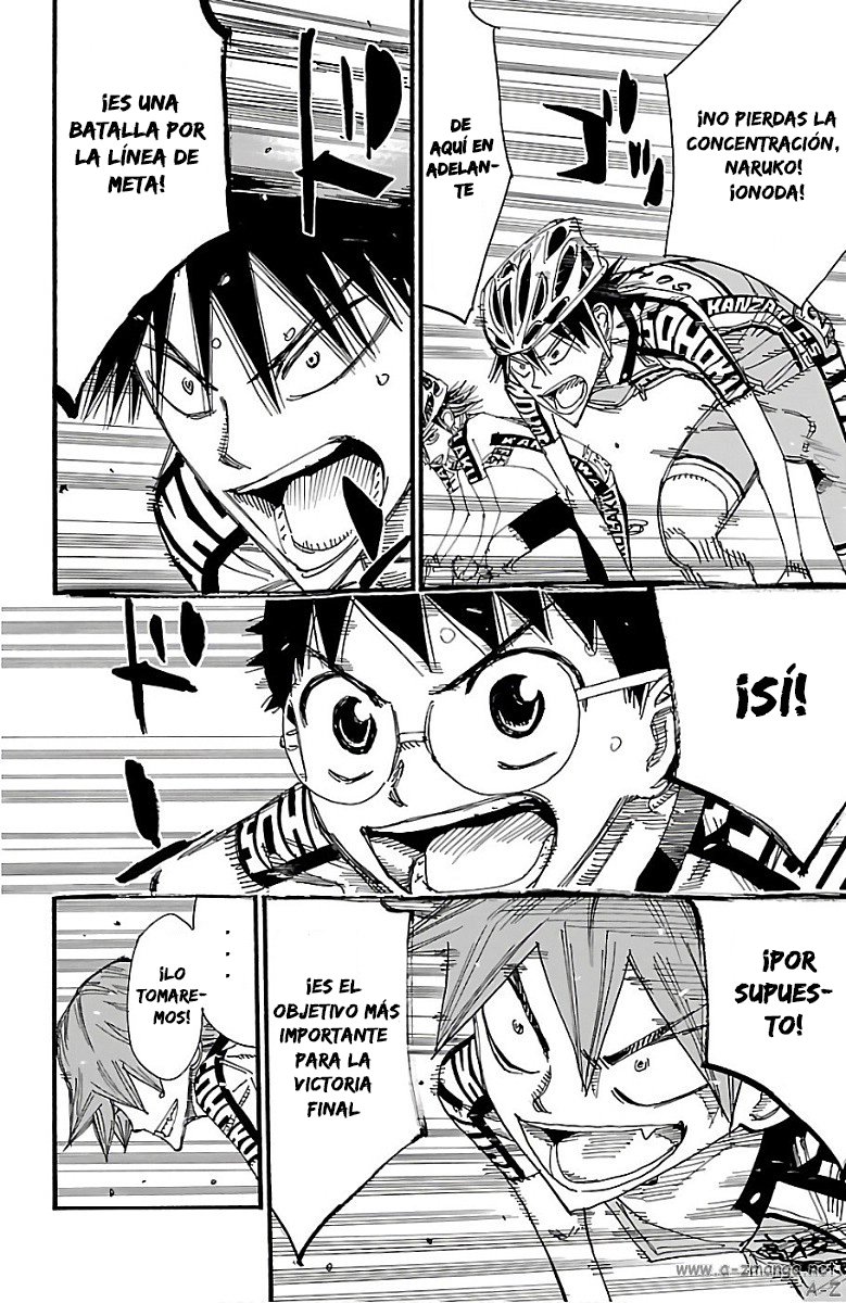 Yowamushi Pedal Capitulo 481: El apretón de manos final. página 15