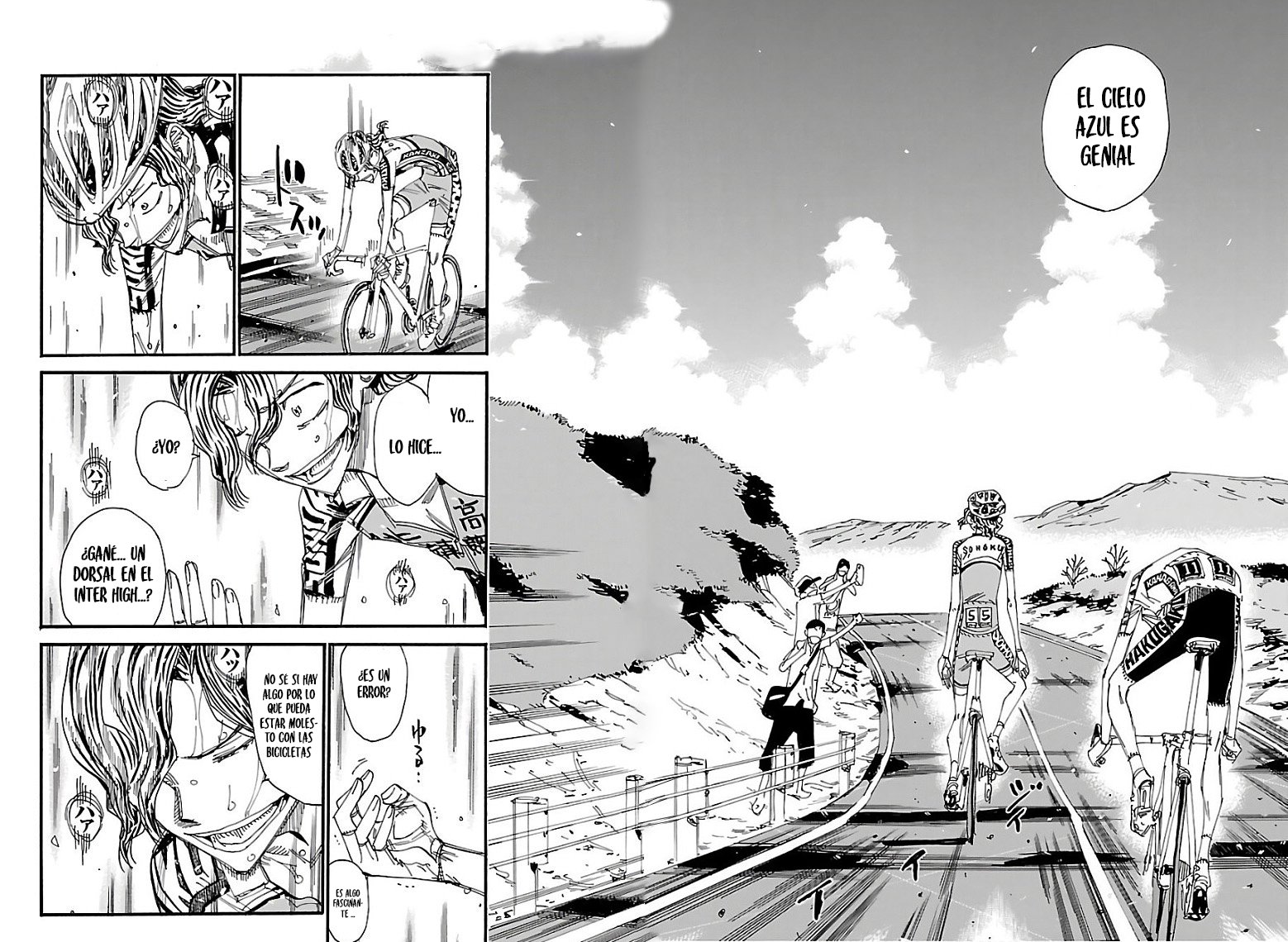 Yowamushi Pedal Capitulo 481: El apretón de manos final. página 5