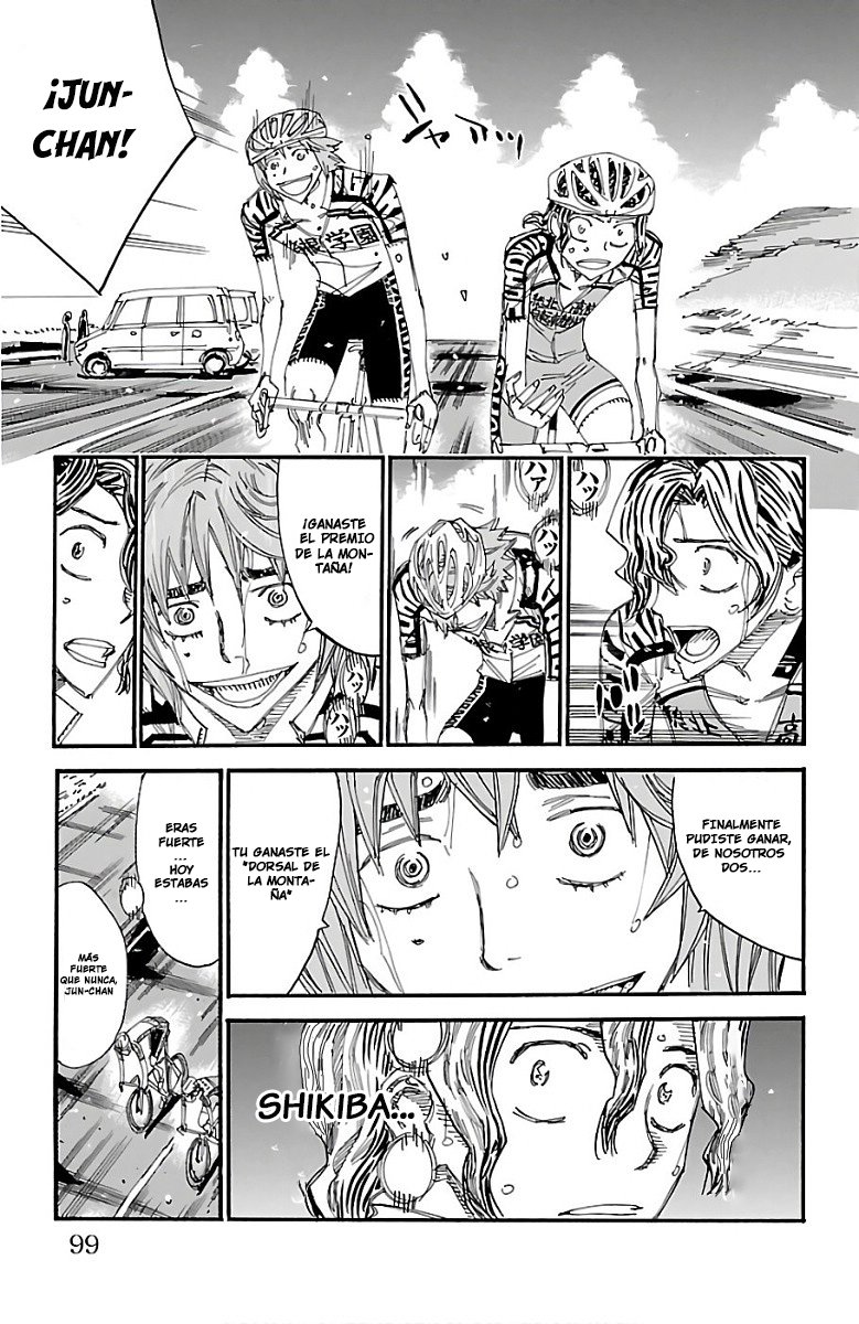 Yowamushi Pedal Capitulo 481: El apretón de manos final. página 6