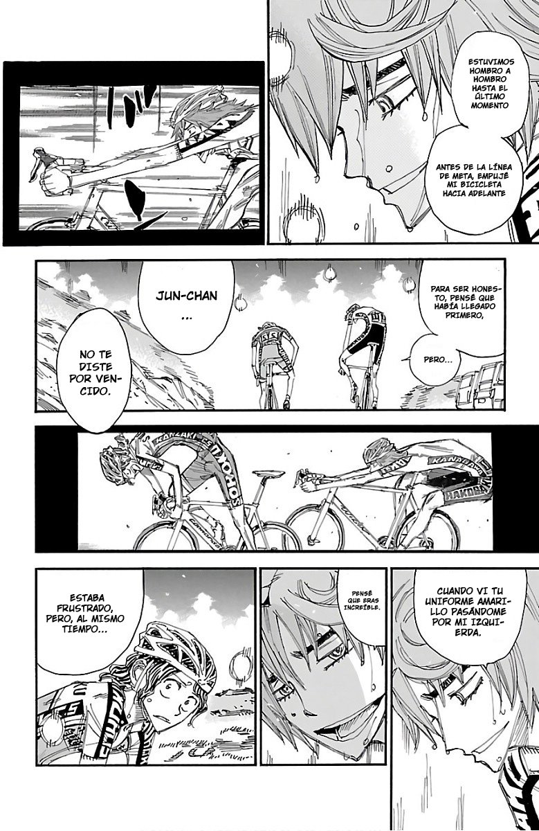 Yowamushi Pedal Capitulo 481: El apretón de manos final. página 7