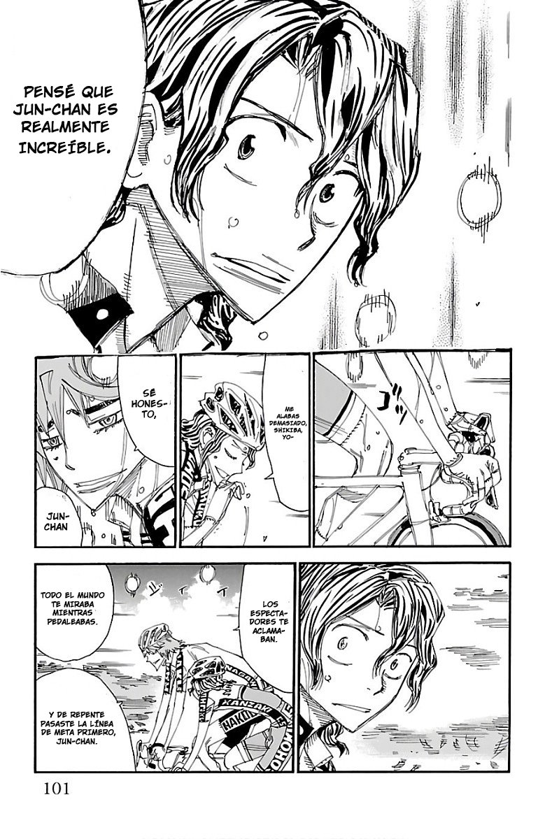 Yowamushi Pedal Capitulo 481: El apretón de manos final. página 8