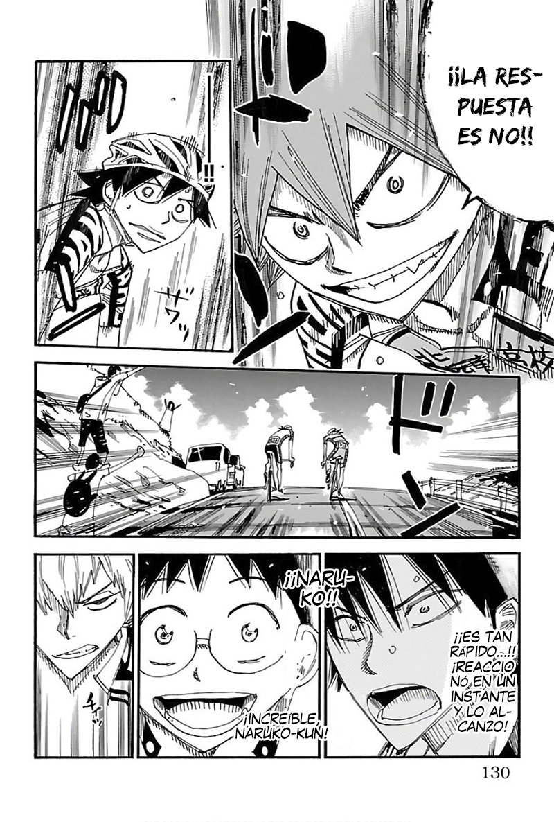 Yowamushi Pedal Capitulo 482: El milagro de Sohoku página 14