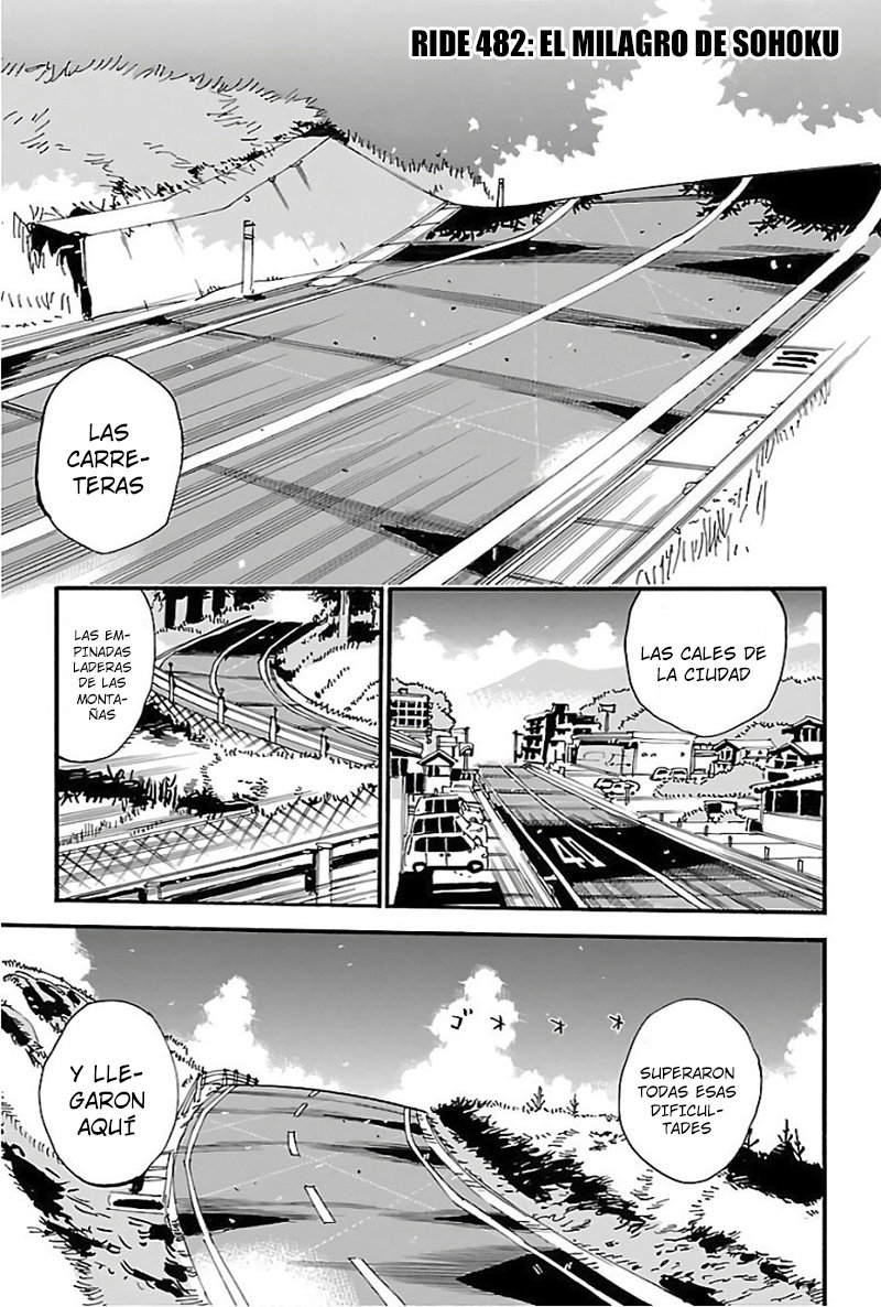Yowamushi Pedal Capitulo 482: El milagro de Sohoku página 5