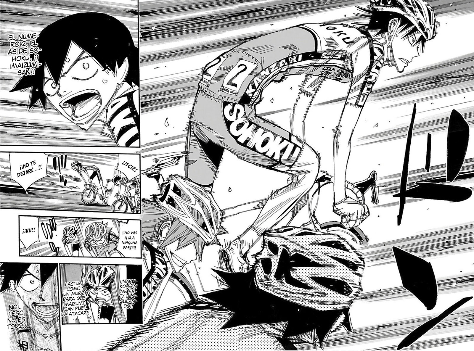 Yowamushi Pedal Capitulo 483: ¡Empieza a moverte! página 10
