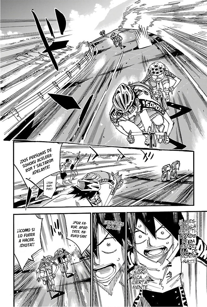 Yowamushi Pedal Capitulo 483: ¡Empieza a moverte! página 12