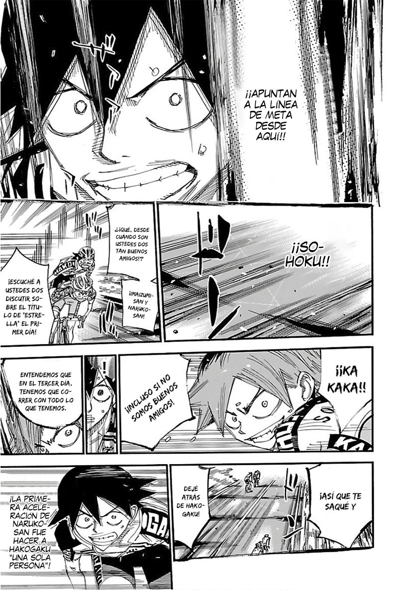 Yowamushi Pedal Capitulo 483: ¡Empieza a moverte! página 13