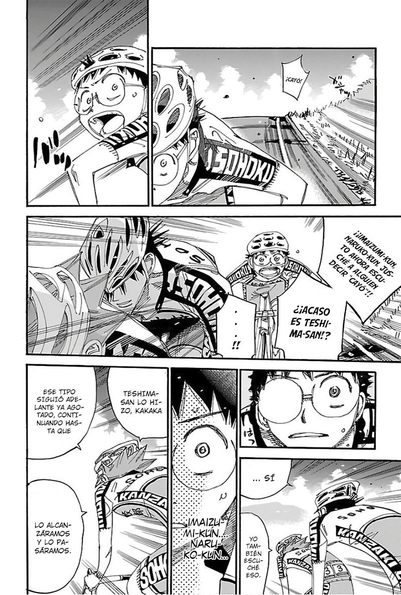 Yowamushi Pedal Capitulo 483: ¡Empieza a moverte! página 3