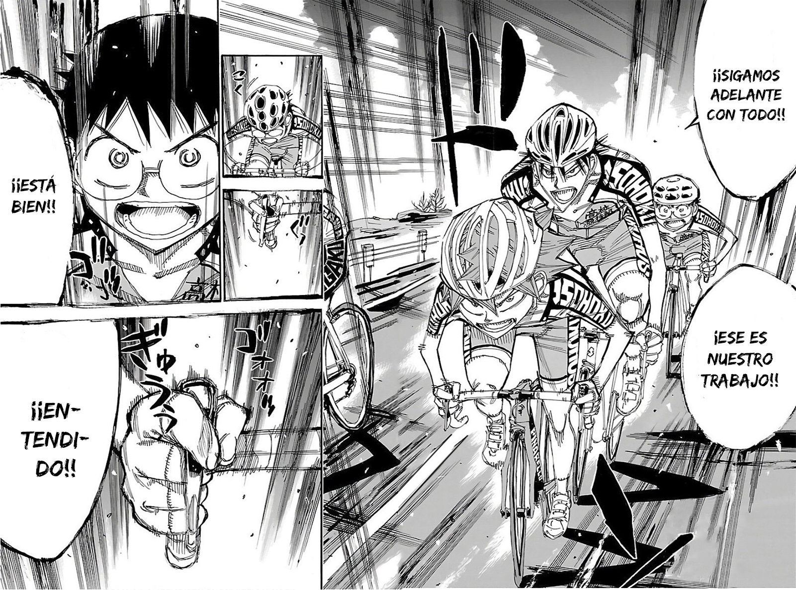 Yowamushi Pedal Capitulo 483: ¡Empieza a moverte! página 5