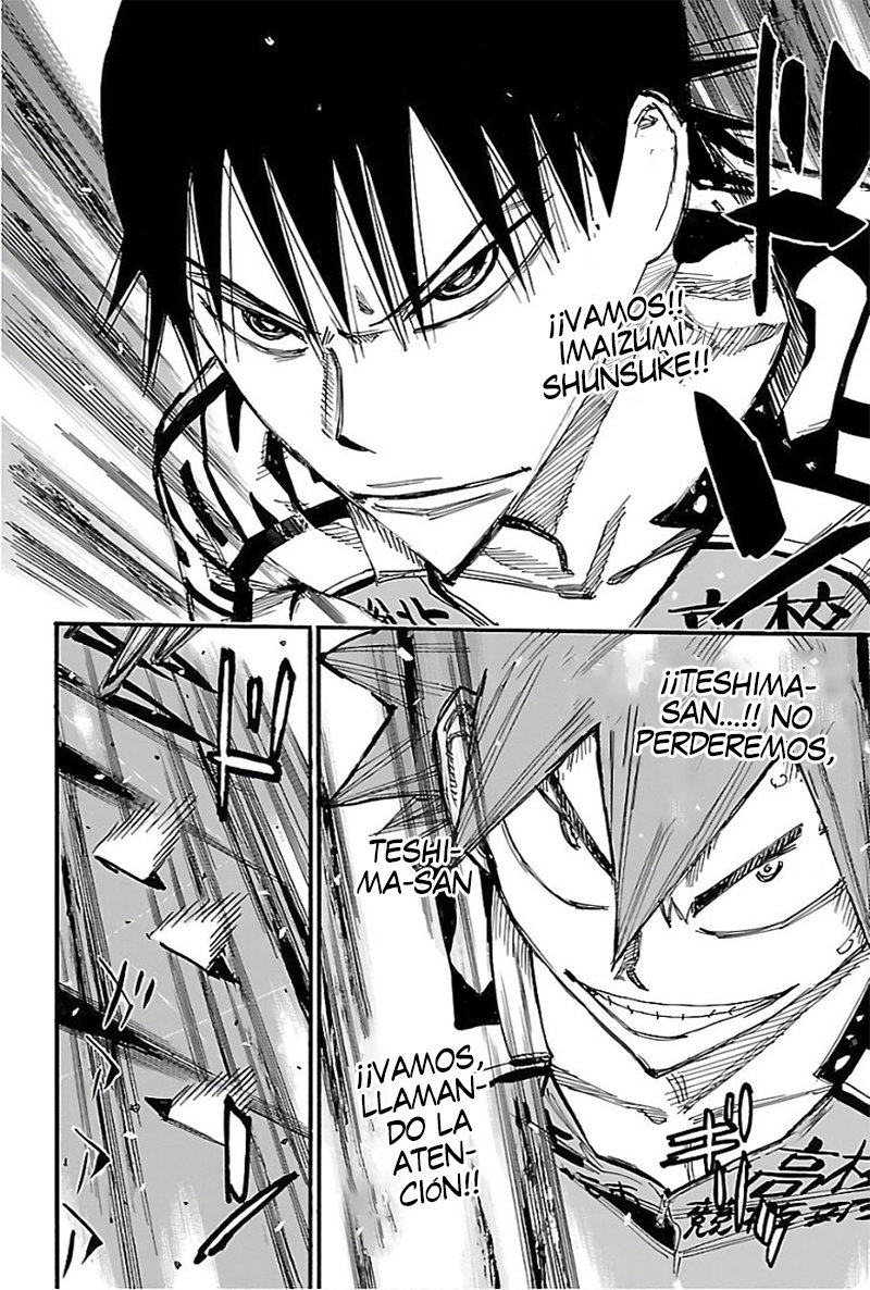 Yowamushi Pedal Capitulo 483: ¡Empieza a moverte! página 6