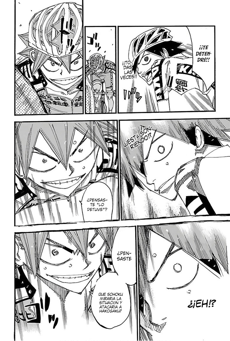 Yowamushi Pedal Capitulo 483: ¡Empieza a moverte! página 8