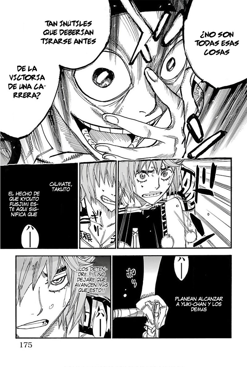 Yowamushi Pedal Capitulo 484: ¡¡Ataque!! página 10