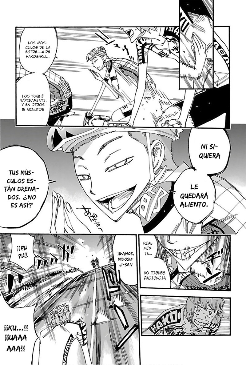 Yowamushi Pedal Capitulo 484: ¡¡Ataque!! página 15