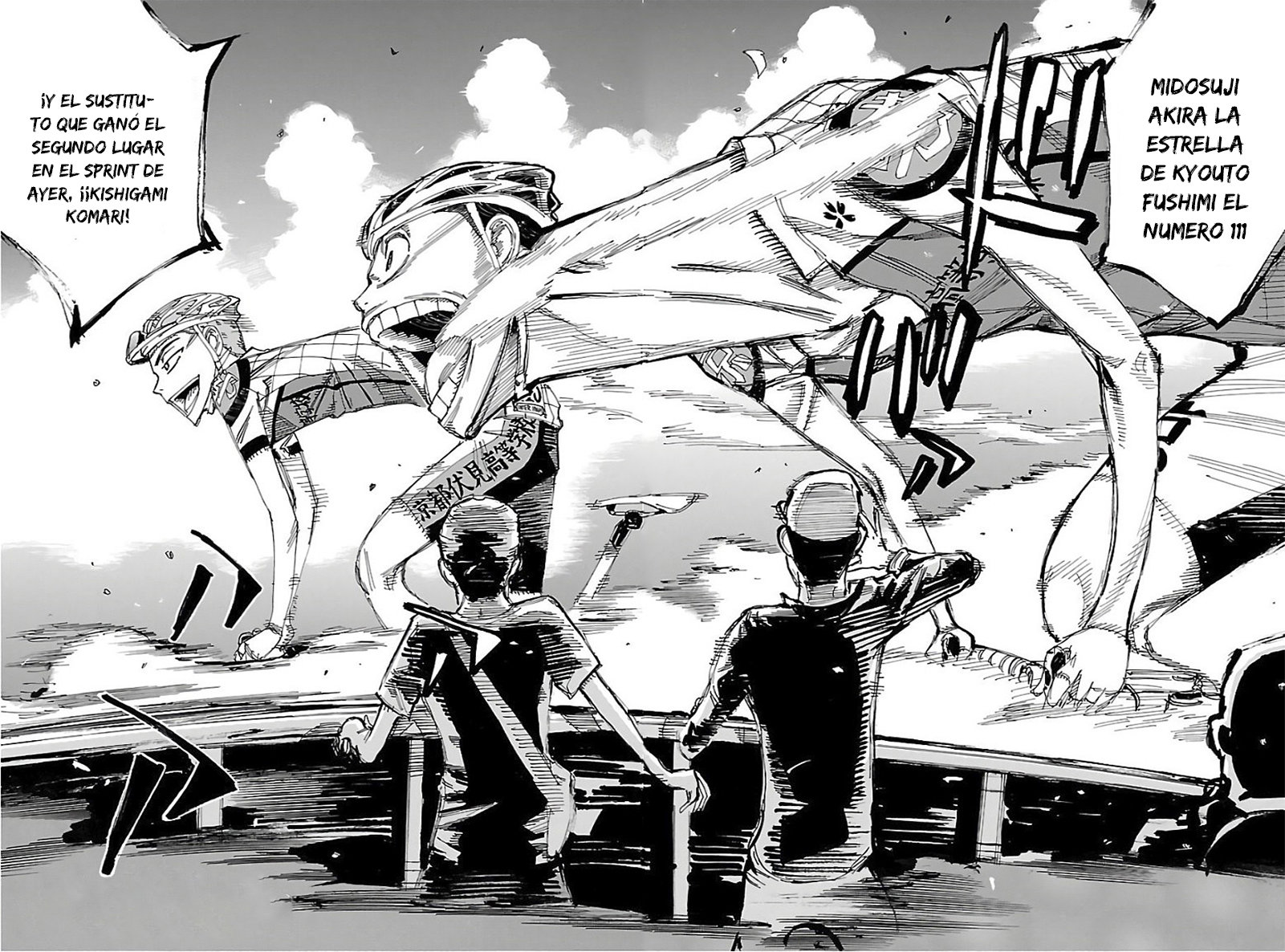 Yowamushi Pedal Capitulo 484: ¡¡Ataque!! página 3