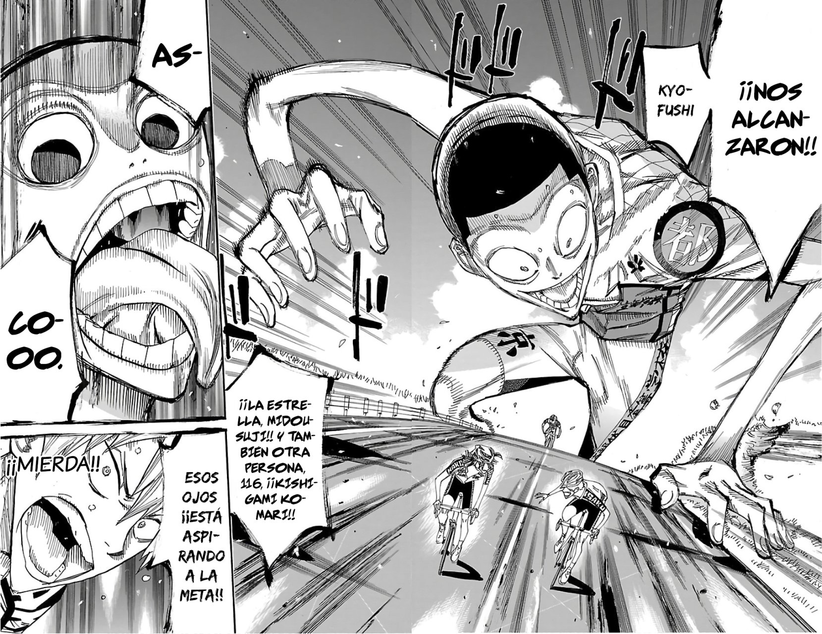Yowamushi Pedal Capitulo 485: Las últimas 8 personas. página 14