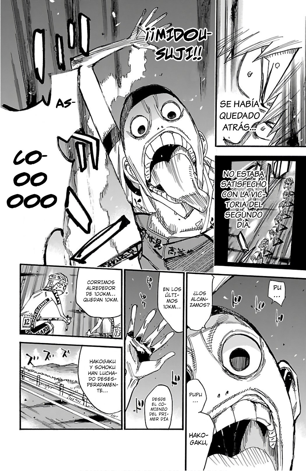 Yowamushi Pedal Capitulo 485: Las últimas 8 personas. página 15