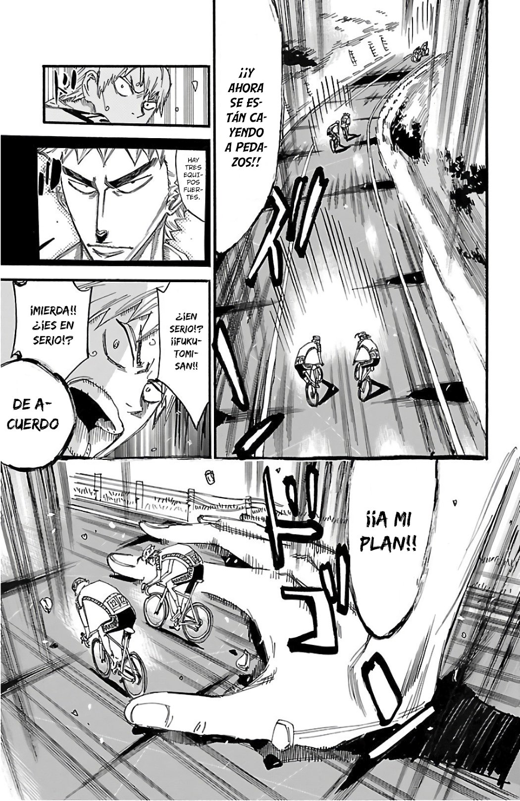 Yowamushi Pedal Capitulo 485: Las últimas 8 personas. página 16