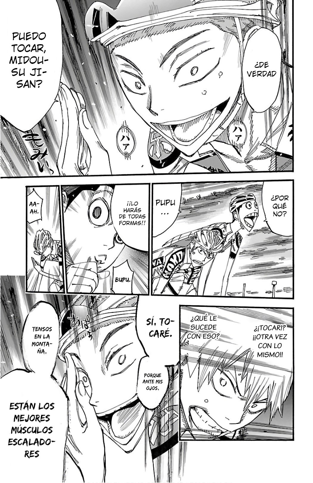 Yowamushi Pedal Capitulo 485: Las últimas 8 personas. página 18