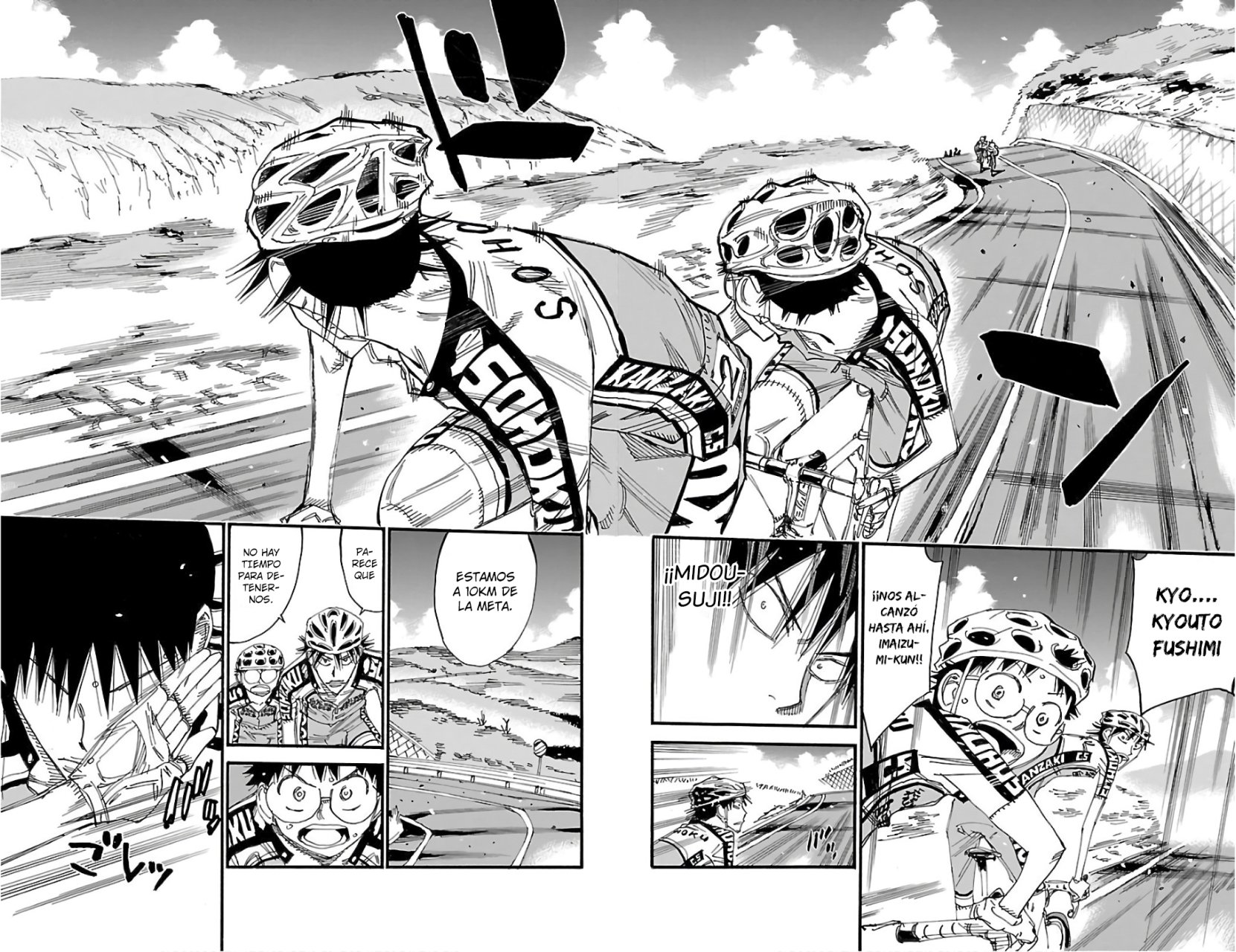 Yowamushi Pedal Capitulo 485: Las últimas 8 personas. página 22