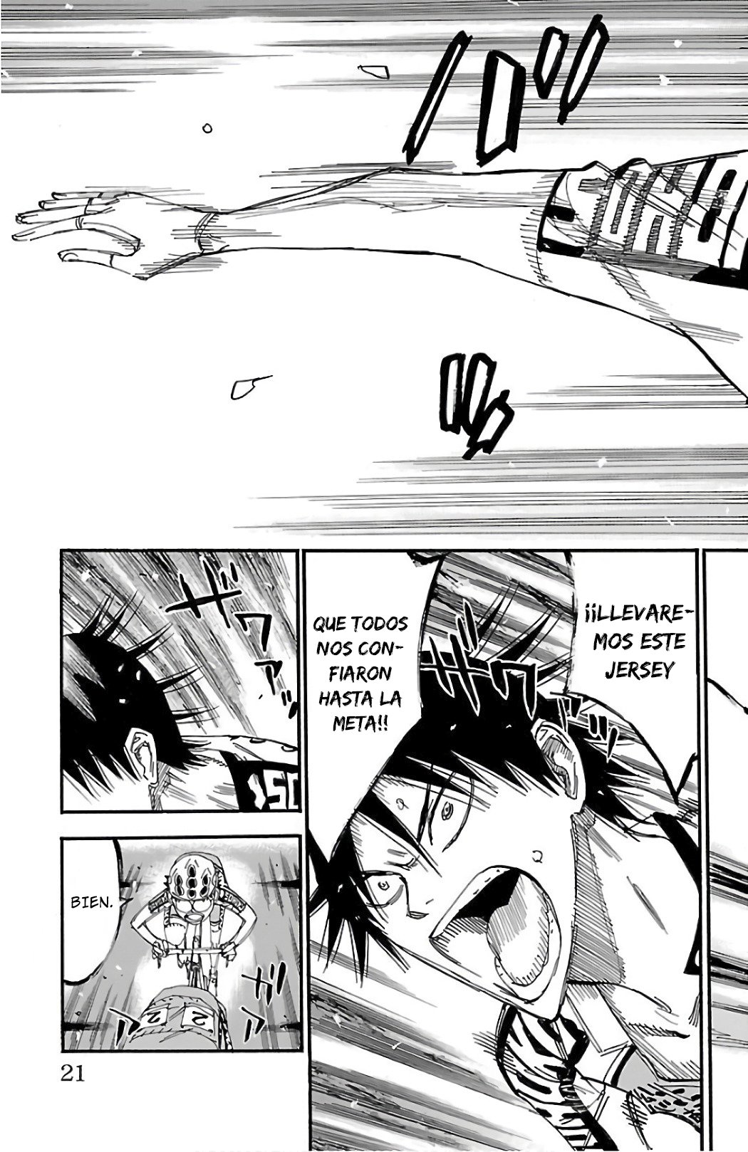 Yowamushi Pedal Capitulo 485: Las últimas 8 personas. página 24