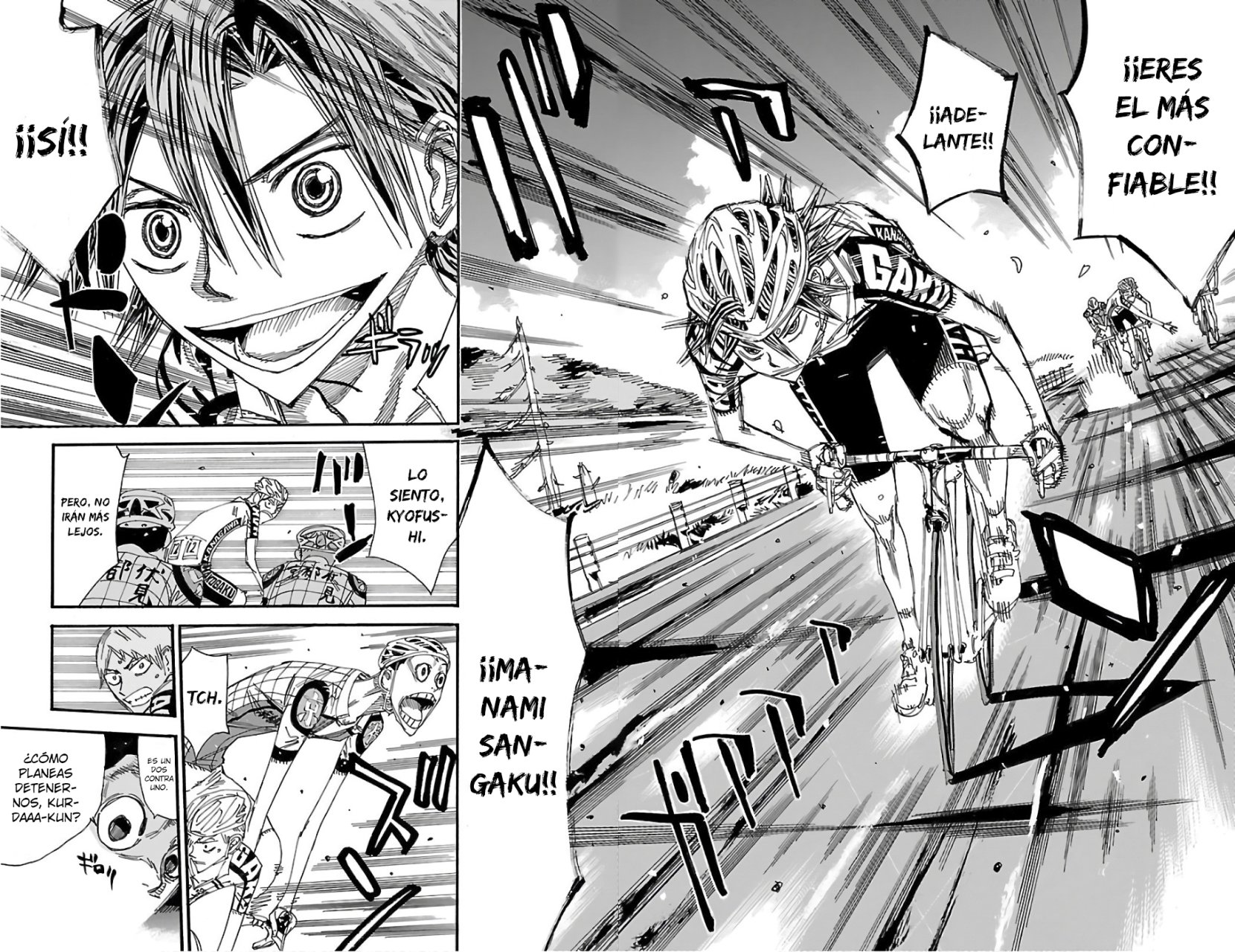 Yowamushi Pedal Capitulo 485: Las últimas 8 personas. página 29