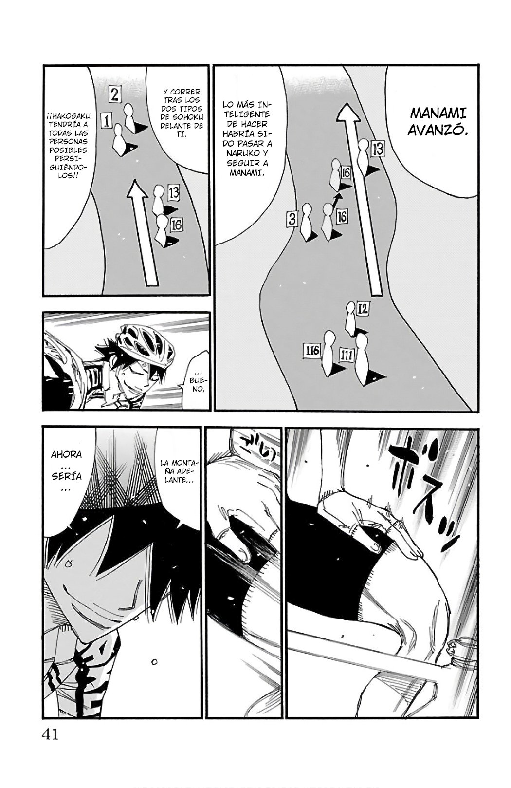 Yowamushi Pedal Capitulo 486: La resolución de Shinkai Yuuto página 10