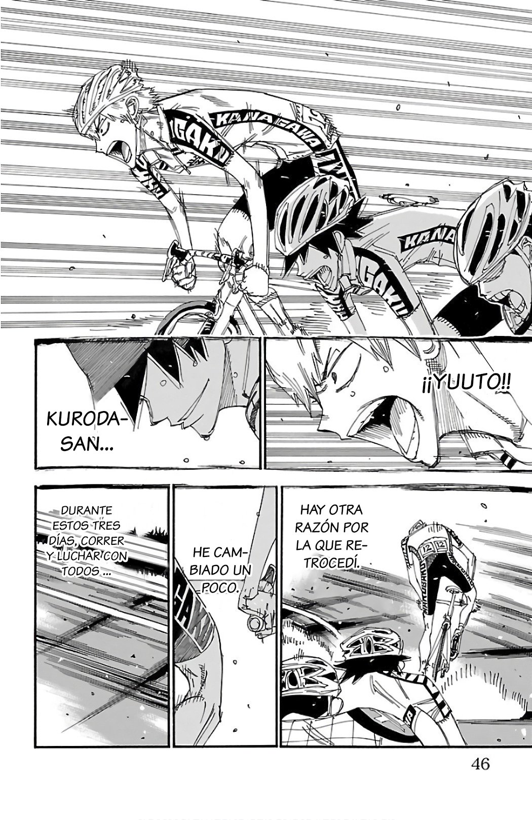 Yowamushi Pedal Capitulo 486: La resolución de Shinkai Yuuto página 15